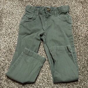 Class/Club Toddler Boy Olive Green Denim Size 4T
